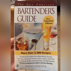 Bartender's Guide mixology cocktail book